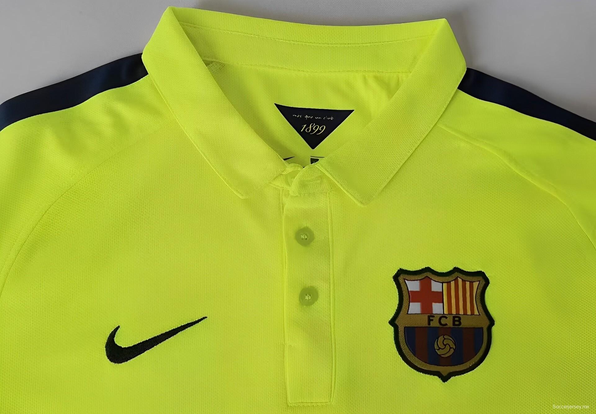 قميص أخضر ريترو 14/15 برشلونة الثالث الثالث
