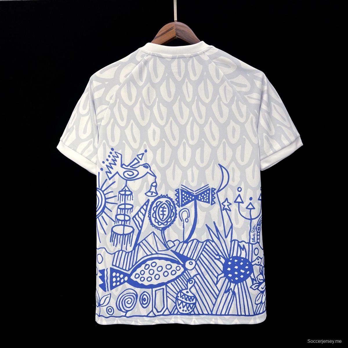 قميص التدريب قبل المباراة 23/24 باهيا أبيض قبل المباراة
