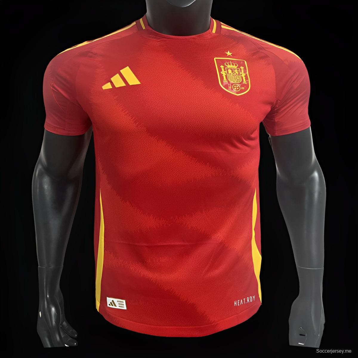 قميص منتخب إسبانيا 2024 إصدار اللاعب 2024
