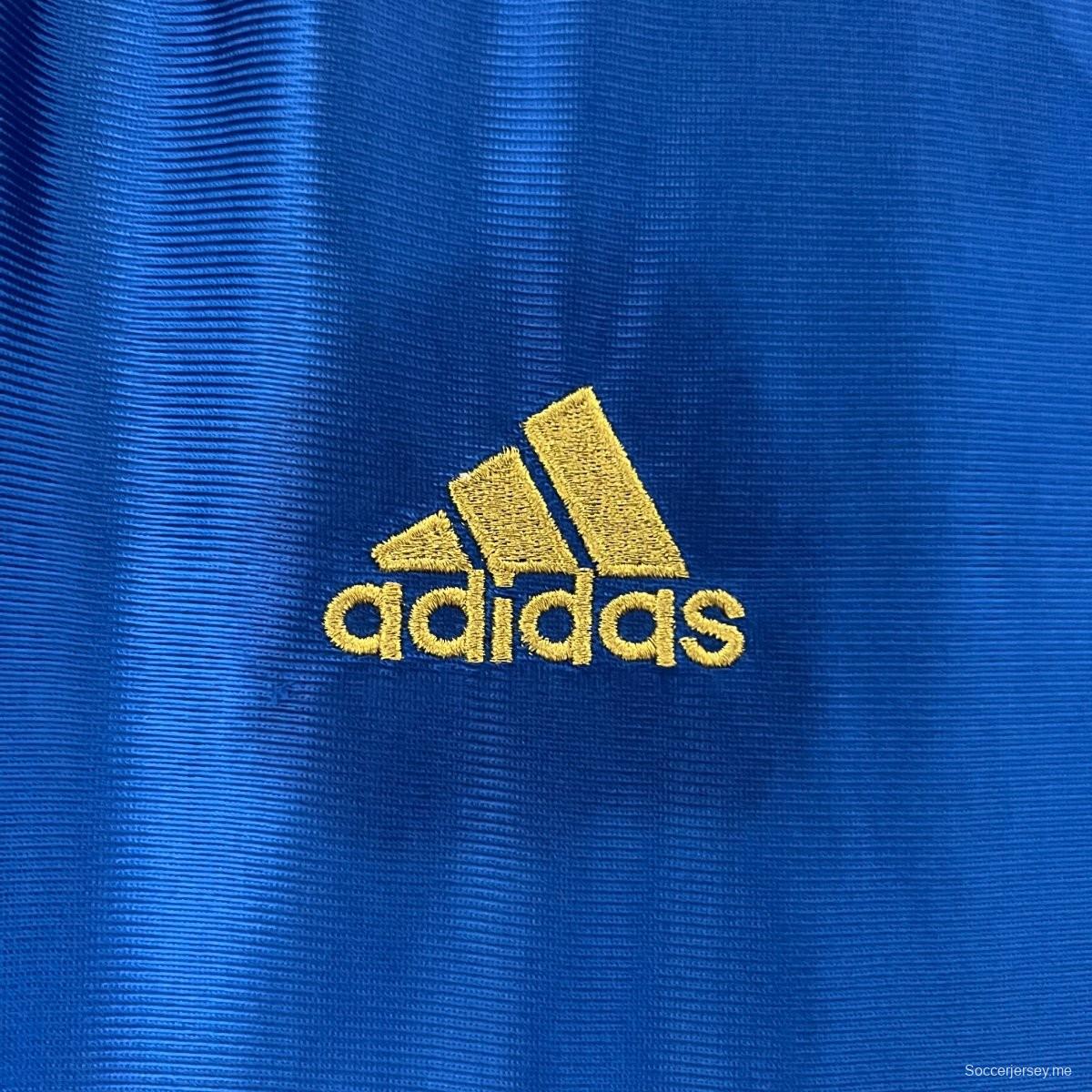 قميص أزرق ريترو 98/99 نيوكاسل يونايتد أزرق اللون خارجي
