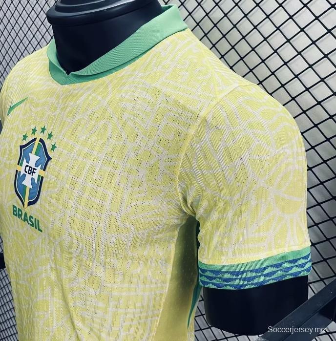 قميص منتخب البرازيل 2024 نسخة اللاعب 2024
