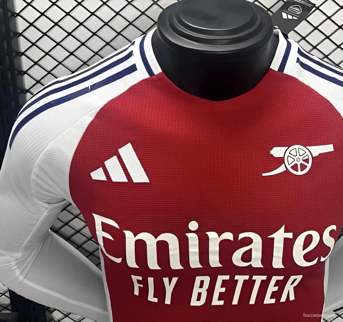 إصدار اللاعب 24/25 قميص بأكمام طويلة الأكمام من أرسنال
