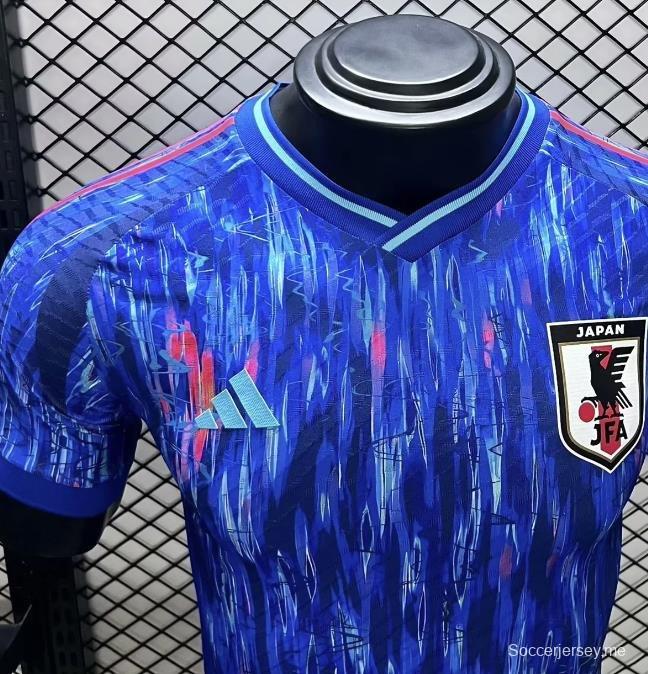 إصدار اللاعب 2024 قميص اليابان الأزرق الخاص 2024
