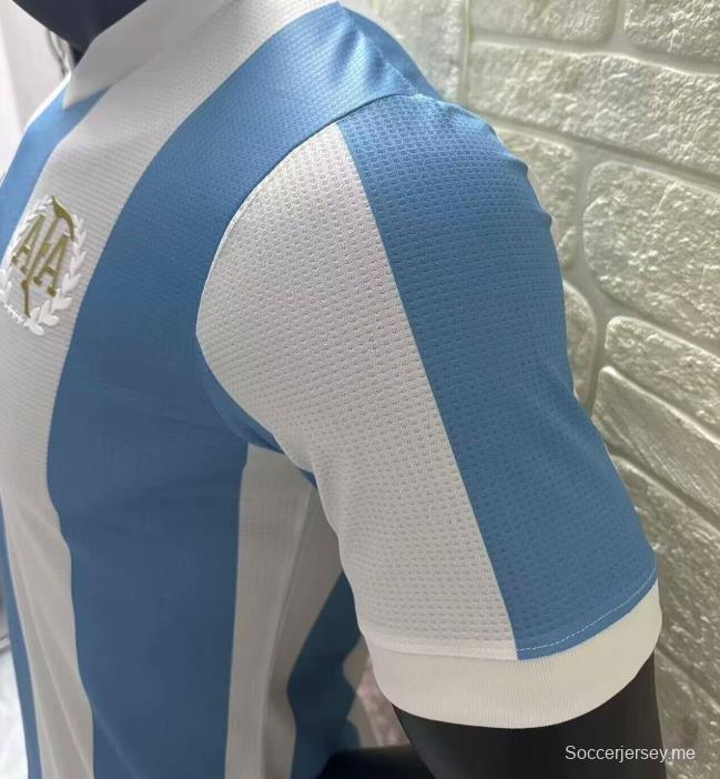 إصدار اللاعب 2024 قميص الذكرى السنوية ال 50 للأرجنتين 2024