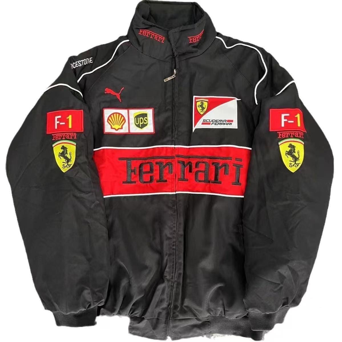 28+ موديلات 28+ سترة F1 MOTO للبالغين سترة سباق F1 MOTO مبطنة من القطن الإيبريود F 1