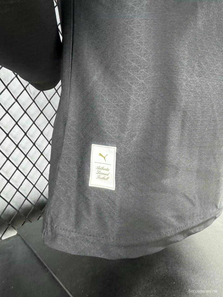 إصدار اللاعب 24/25 قميص بأكمام طويلة أسود اللون بمناسبة الذكرى 125 لتأسيس ميلان 24/25