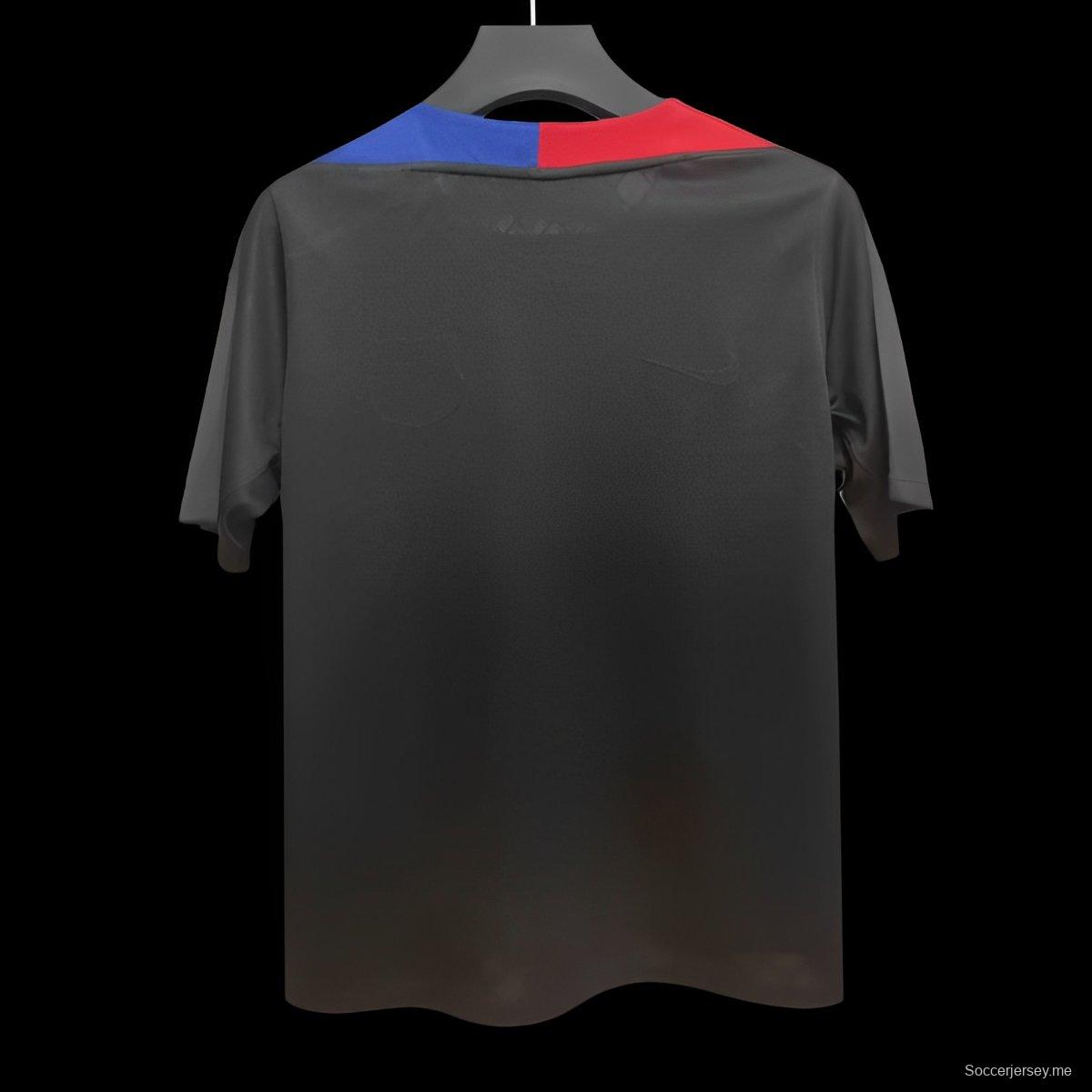 24/25 قميص تدريب برشلونة 24/25 قميص التدريب الأسود