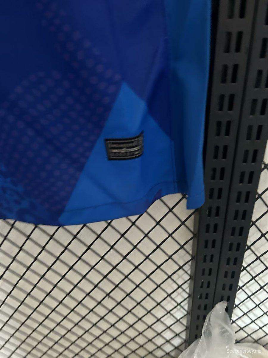 2025 البرازيل 2025 قميص أزرق خارجي أزرق