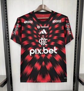 25/26 فلامنجو فلامنجو قبل المباراة كل الرعاة S-XXXXL