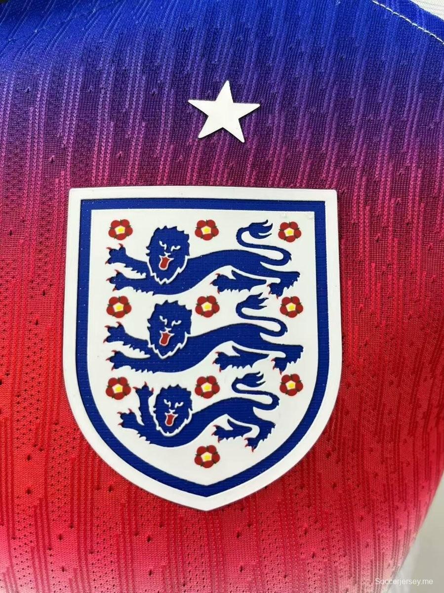 إصدار اللاعب 2025 قميص بأكمام طويلة الأكمام من إنجلترا 2025