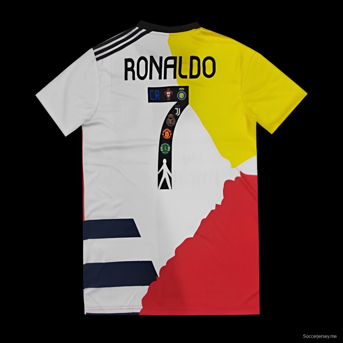 25/26 قميص خاص لكريستيانو رونالدو رونالدو CR7 لريال مدريد