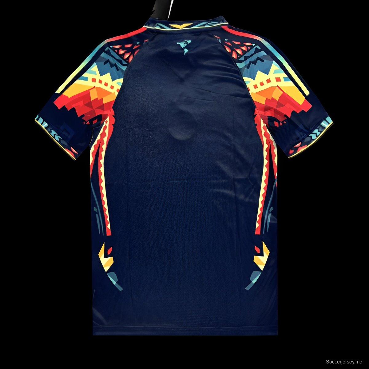 25/26 كلوب أمريكا 25/26 قميص أسود خاص أسود خاص