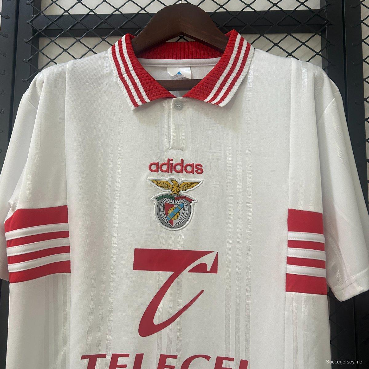 قميص بنفيكا 97/99 ريترو 97/99 أبيض خارجي