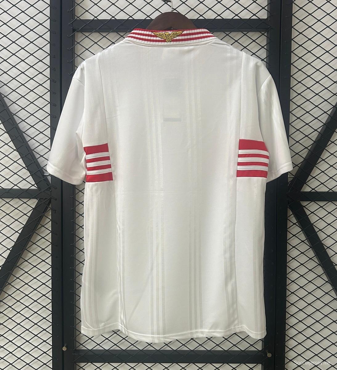 قميص بنفيكا 97/99 ريترو 97/99 أبيض خارجي