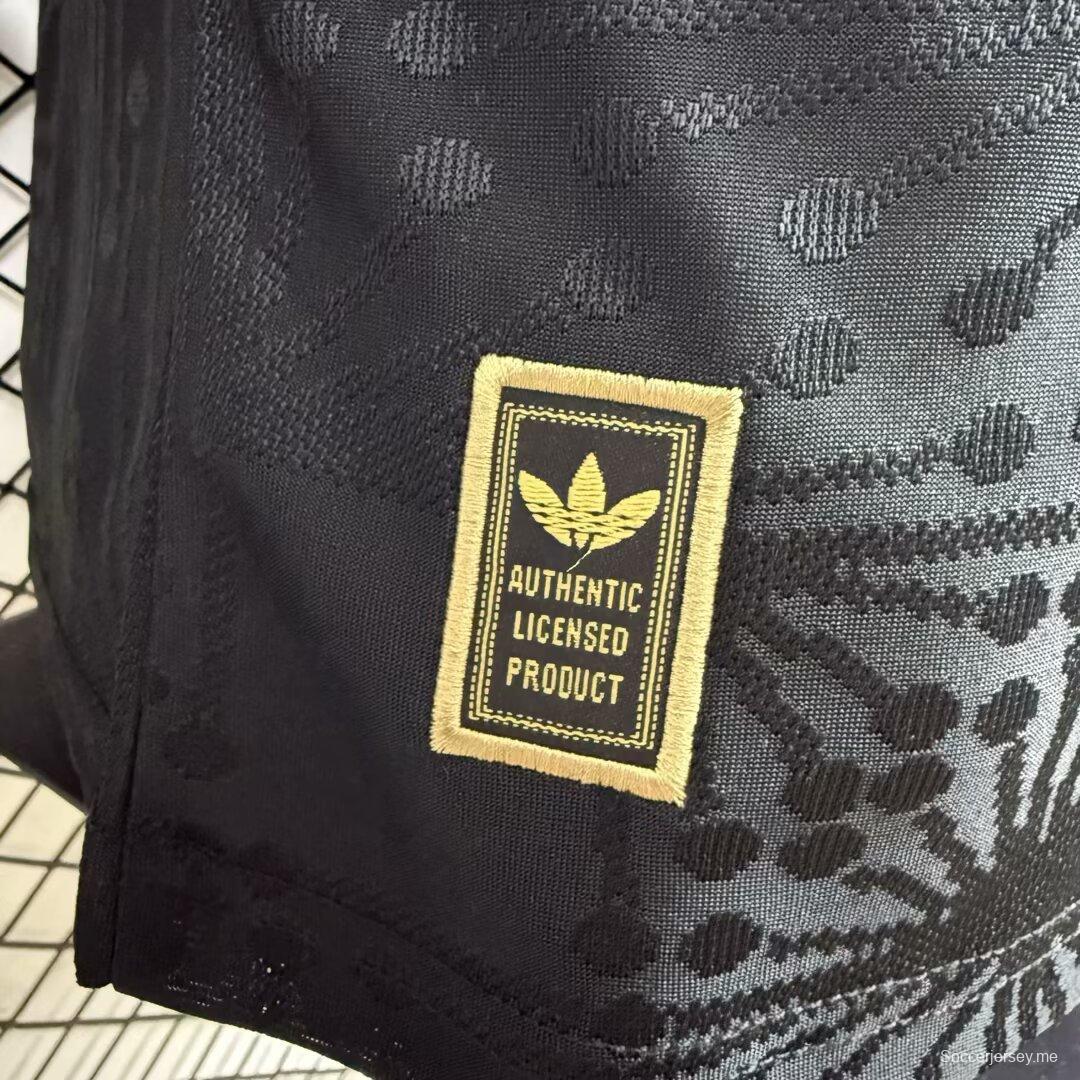 إصدار اللاعبين 2025 قميص خاص بأكمام طويلة الأكمام خاص بكأس المكسيك الذهبية 2025