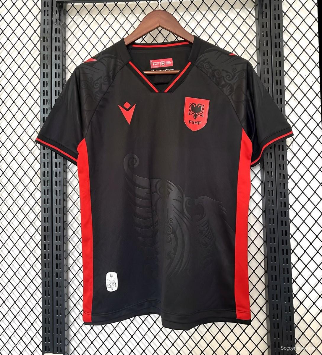2025 قميص ألبانيا Away ألبانيا بلاك جيرسي 2025