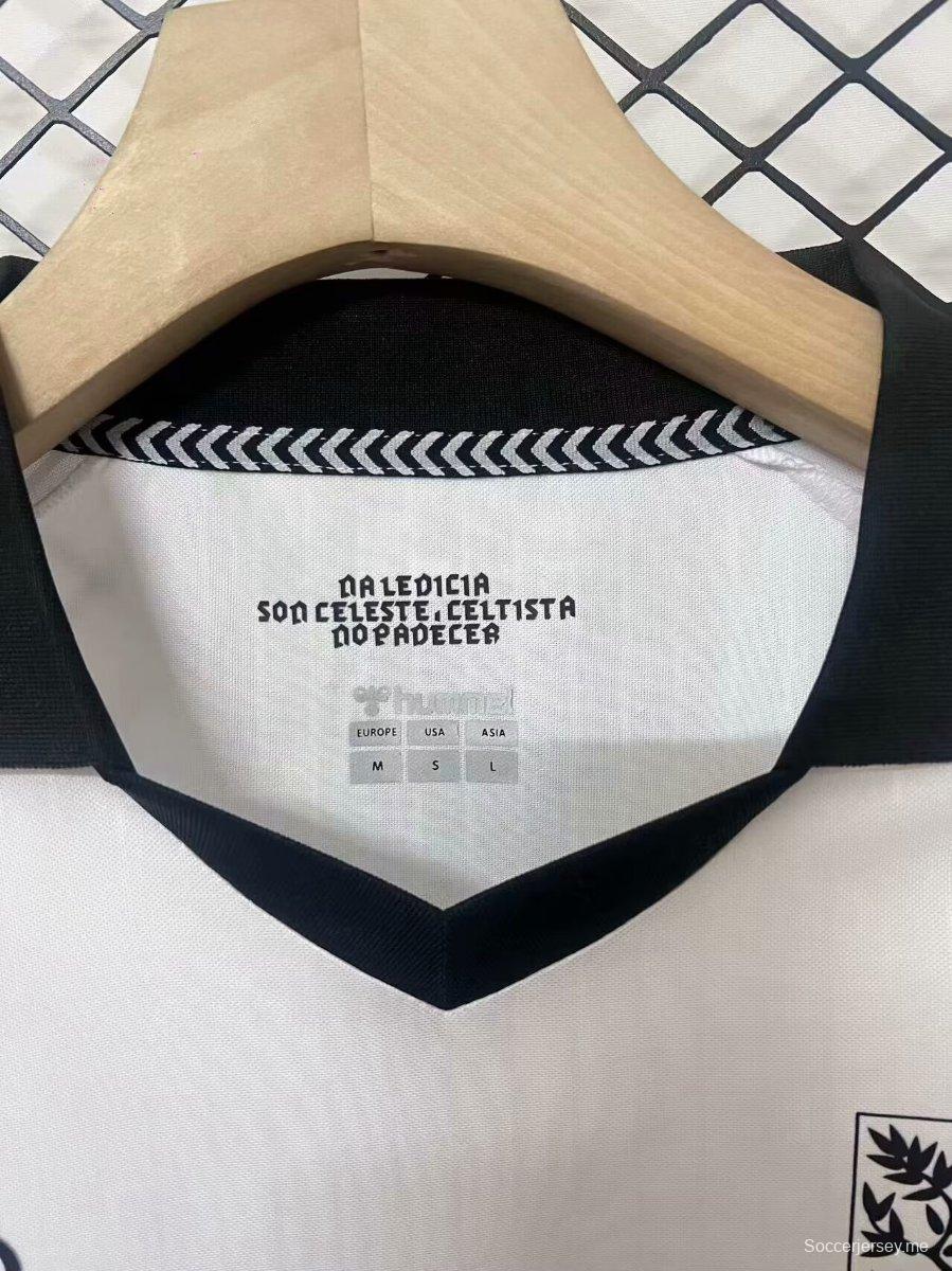 25/26 قميص سيلتا فيغو 2025 هوميل "شجرة الزيتون من 100 عام" قميص أبيض اللون