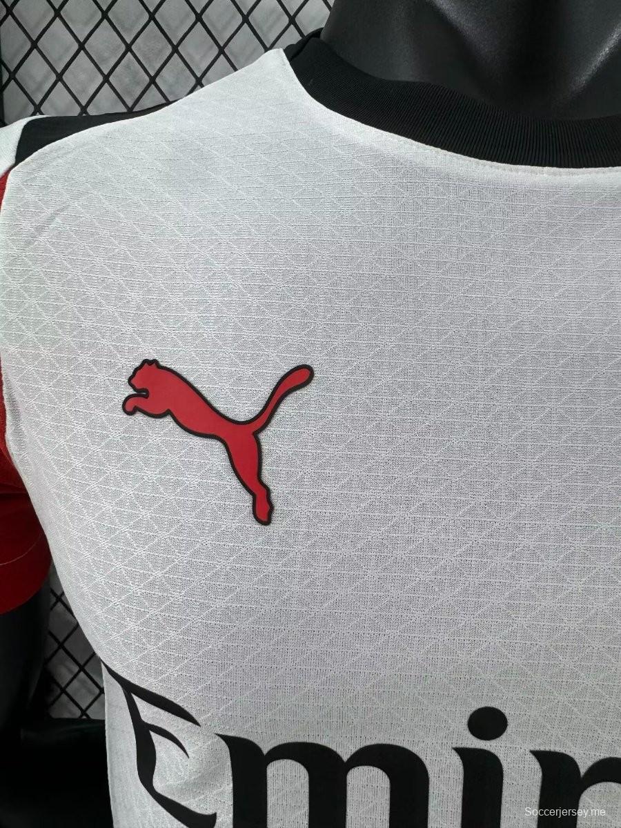 إصدار اللاعب 25/26 قميص خاص أبيض اللون أبيض 25/26 AC خاص