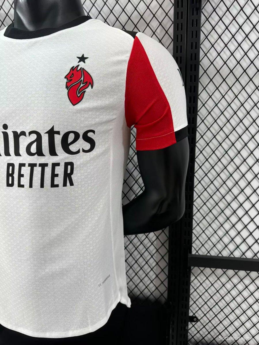 إصدار اللاعب 25/26 قميص خاص أبيض اللون أبيض 25/26 AC خاص