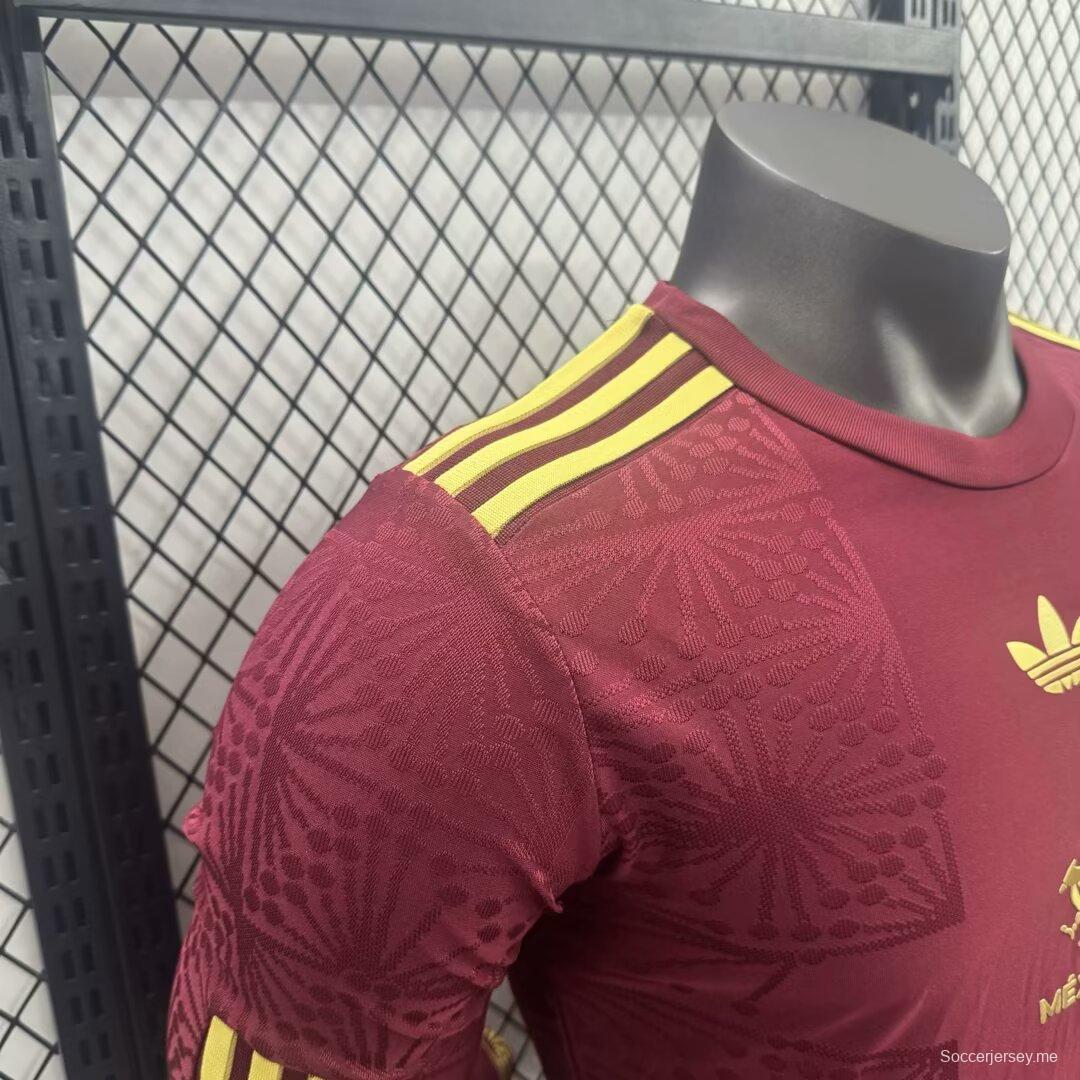 إصدار اللاعب 2025 قميص بأكمام طويلة أكمام طويلة كأس المكسيك الذهبية 2025