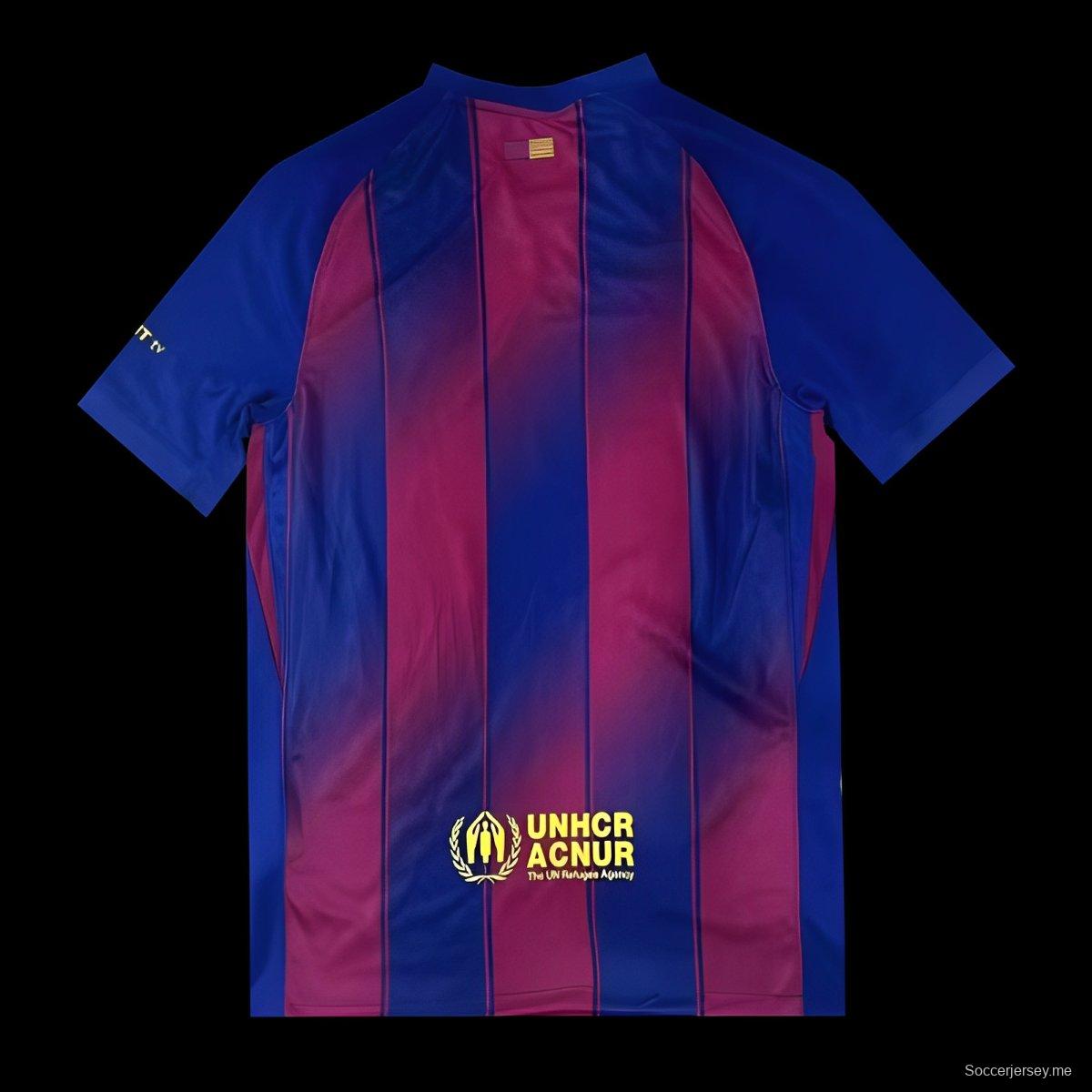 25/26 قميص برشلونة × ترافيس سكوت المنزلي