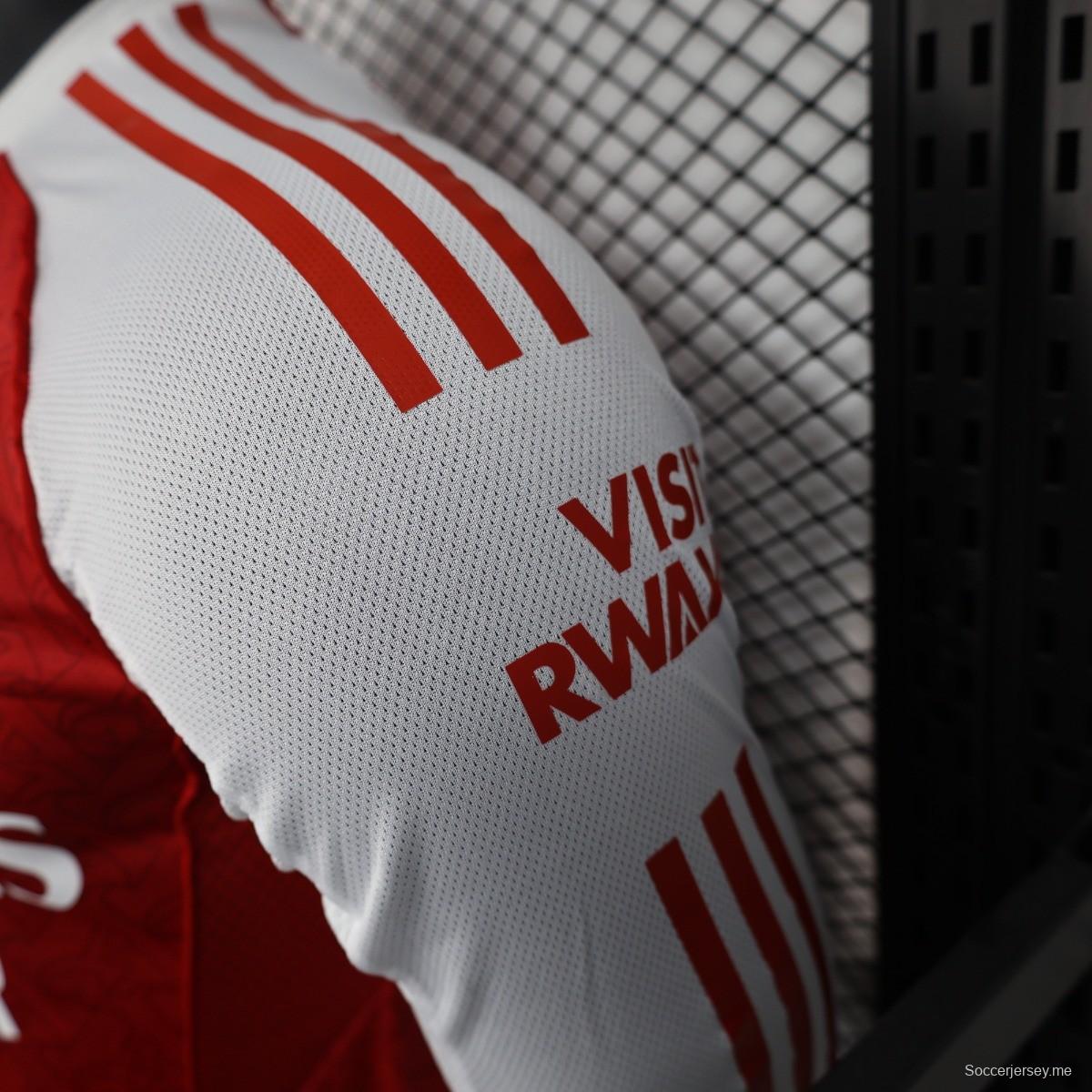 إصدار اللاعب 25/26 قميص بأكمام طويلة الأكمام من أرسنال