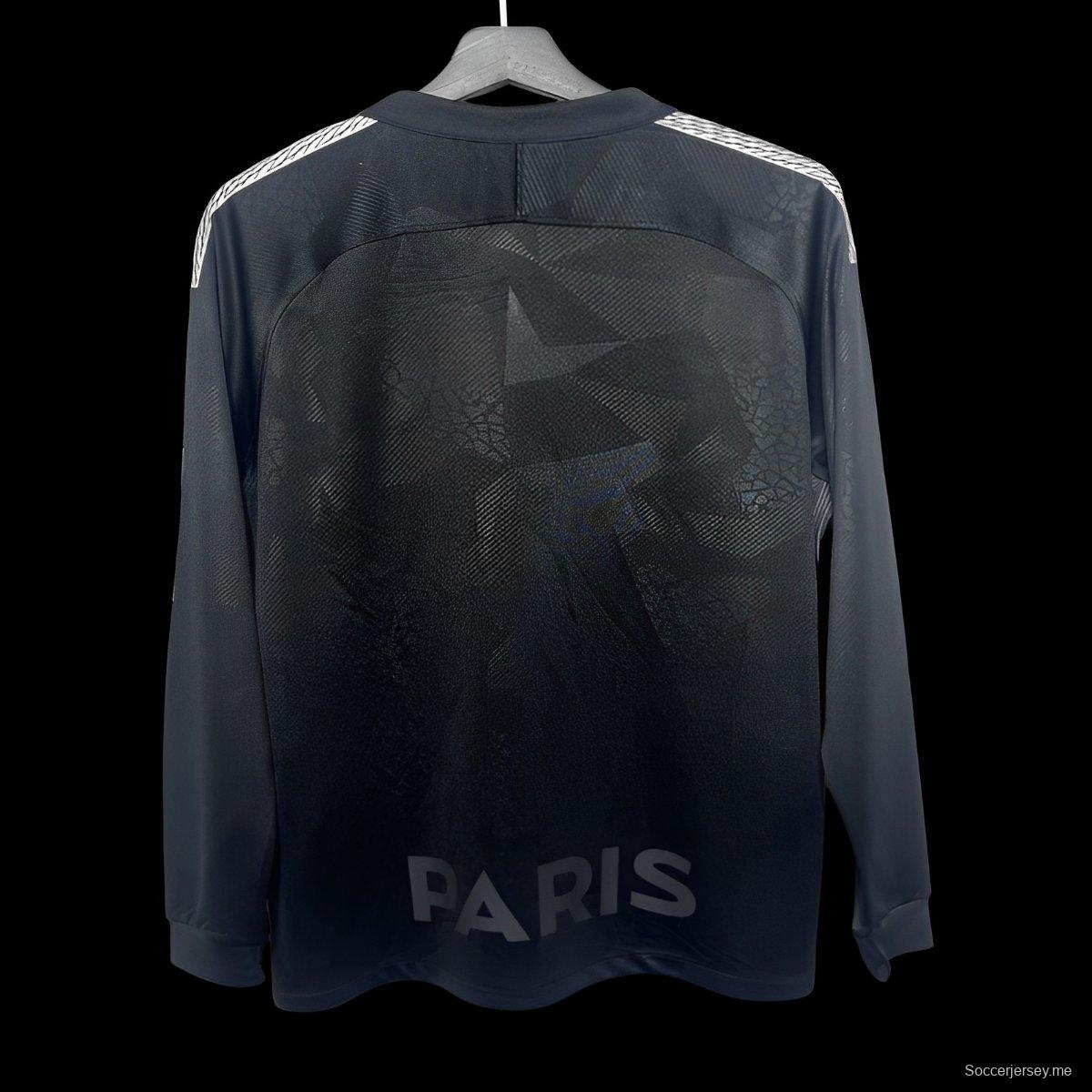 قميص ريترو 17/18 باريس سان جيرمان الثالث بأكمام طويلة