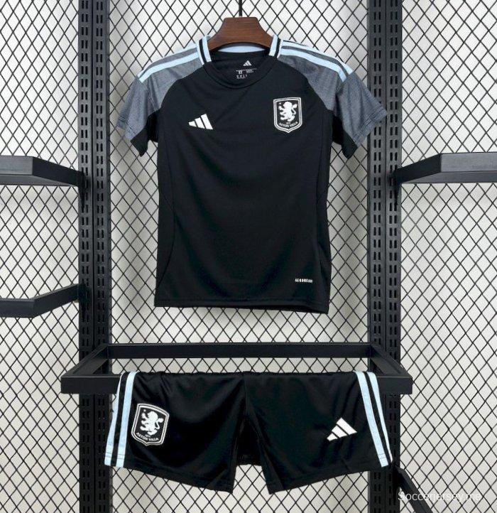 2025/25/26 كيدزأستون فيلا طقم فريق أستون فيلا خارج الملعب