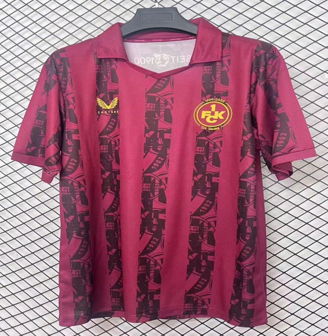 25/26 قميص كايزرسلاوترن بمناسبة مرور 125 عاماً على تأسيسه