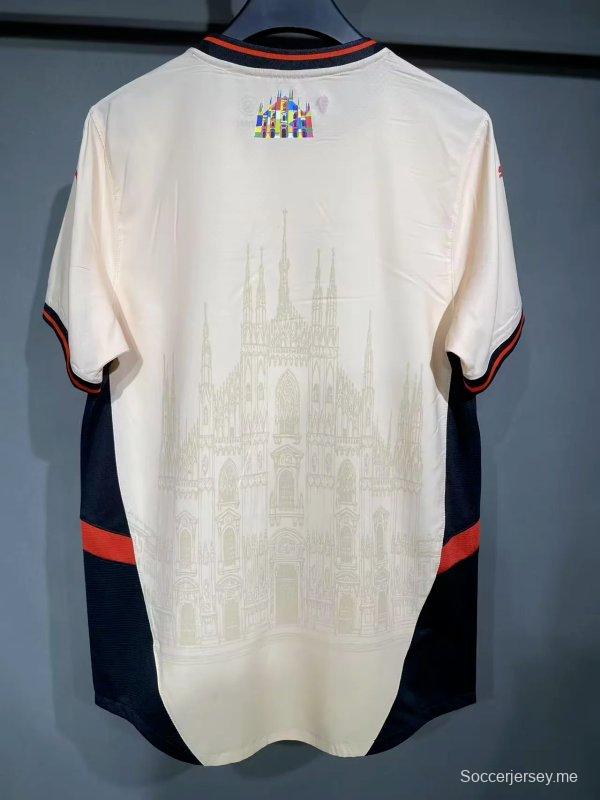 إصدار اللاعب 25/26 AC MIlan x GUCCI قميص خاص للاعبين