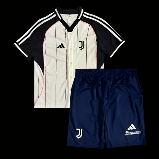 25/26 قميص بيسبول أطفال يوفنتوس الولايات المتحدة باك البيسبول