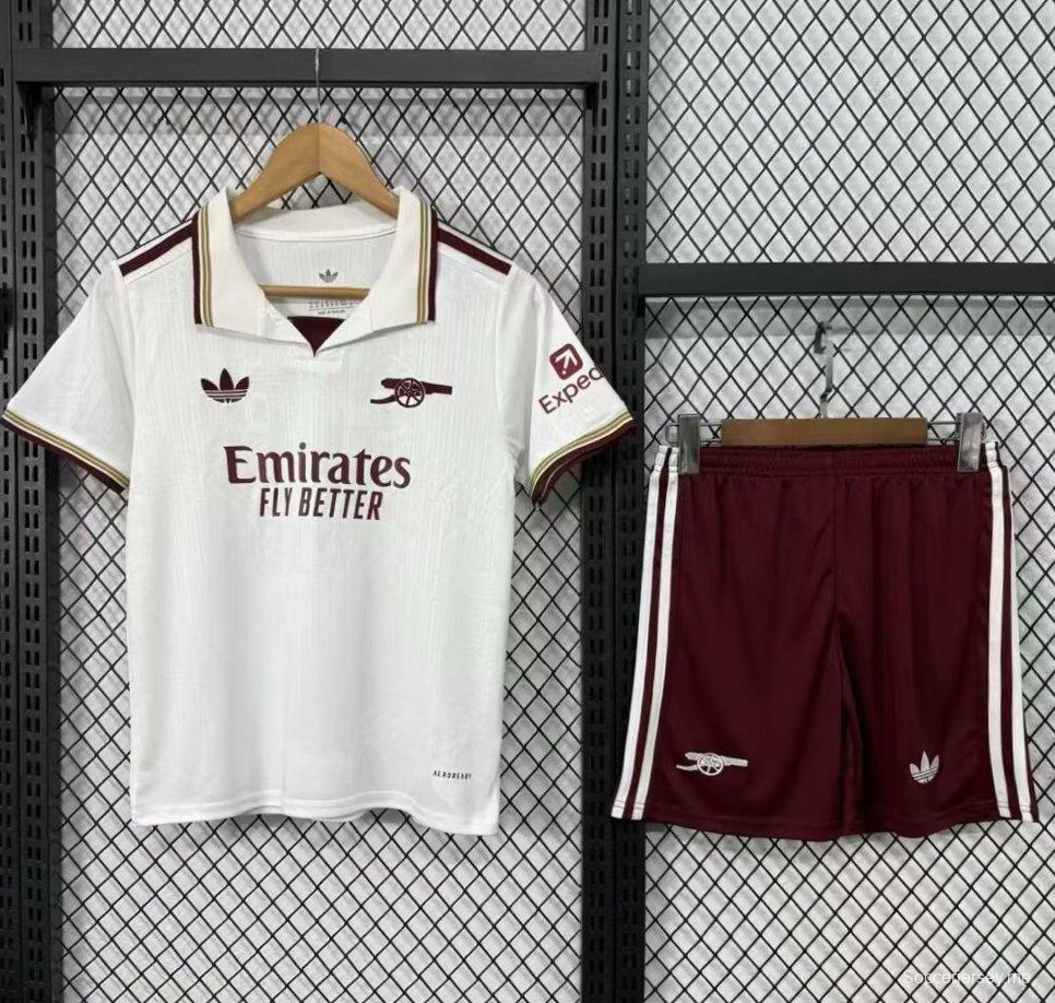 25/26 قميص أرسنال الثالث للأطفال