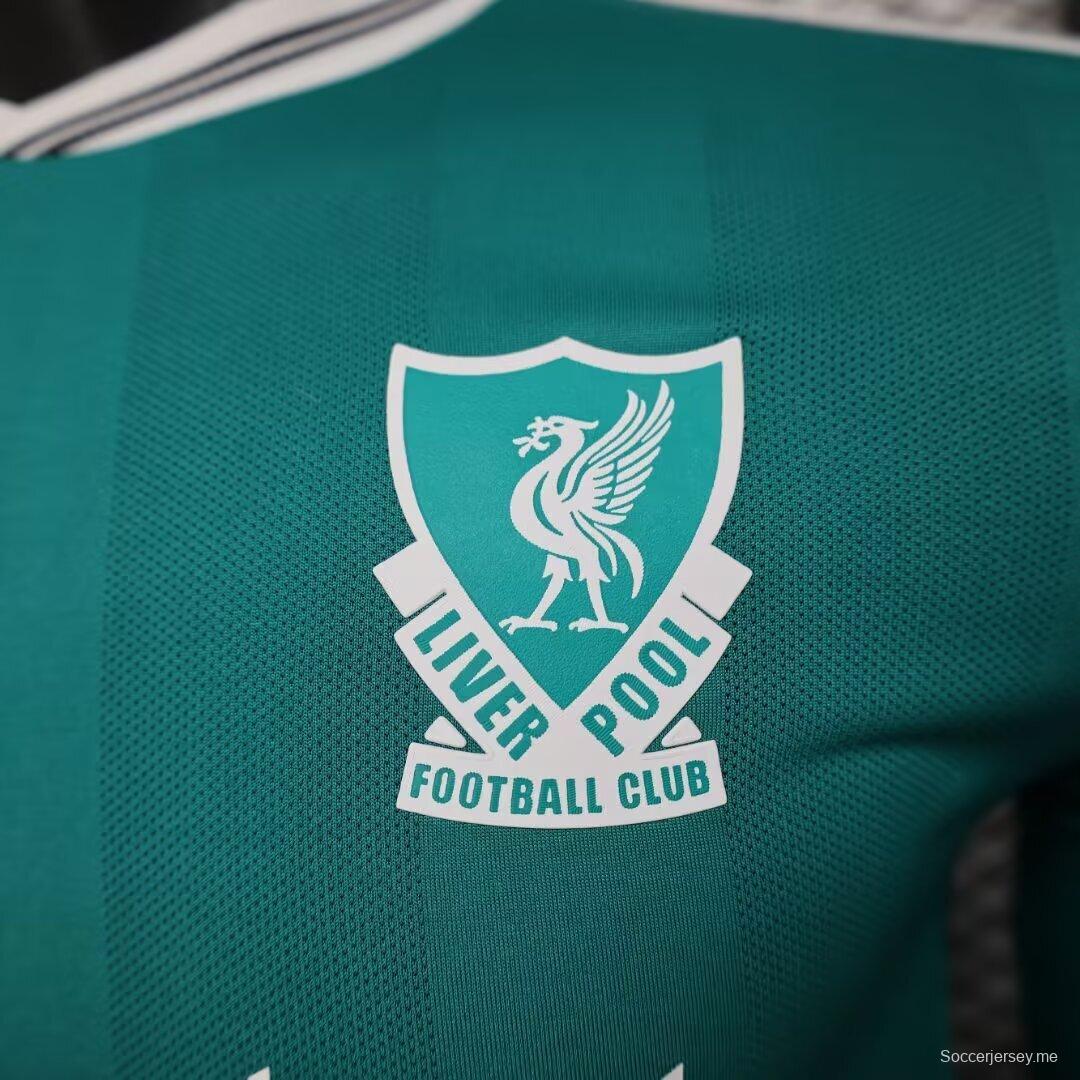 إصدار اللاعب 25/26 قميص ليفربول الثالث بأكمام طويلة الأكمام 25/26