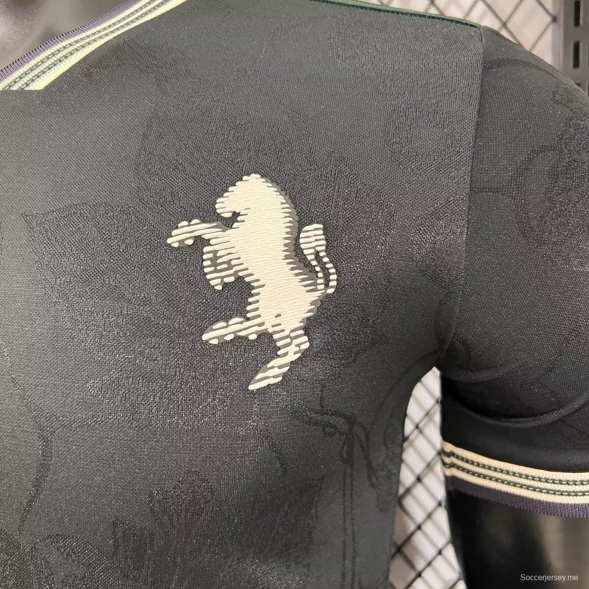 إصدار اللاعب 25/26 قميص يوفنتوس الثالث مع الراعي