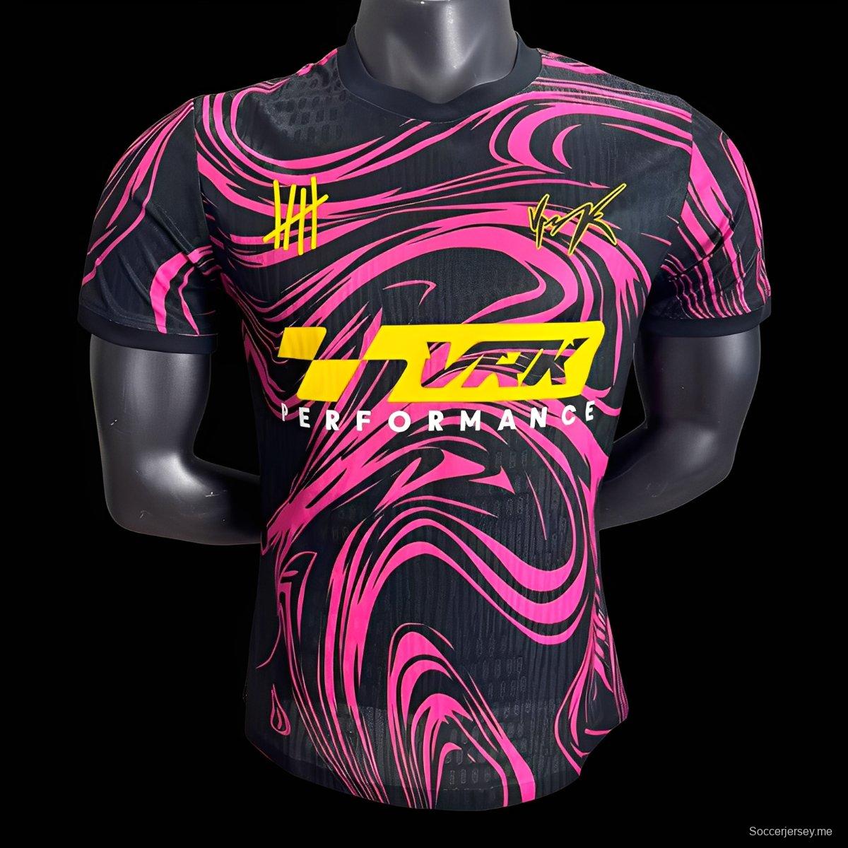 إصدار اللاعب 25/26 قميص ملك برشلونة الأزرق الملكي بوردو 25/26