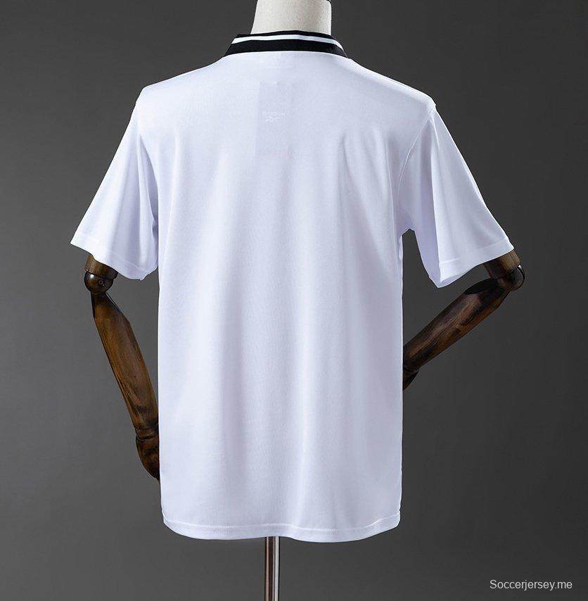 قميص بوروسيا مونشنجلادباخ 96/97 قميص المنزل أبيض بخطوط عمودية باللونين الأسود والأخضر