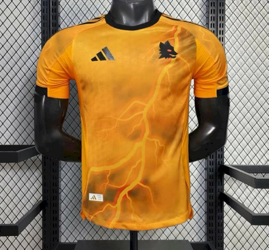 2025/26 نسخة اللاعب 2025/26 قميص روما للرجال خارج الملعب