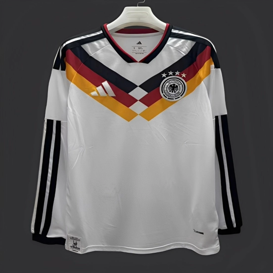 2026 Mens Germany World Cup Home Long Sleeve Jersey