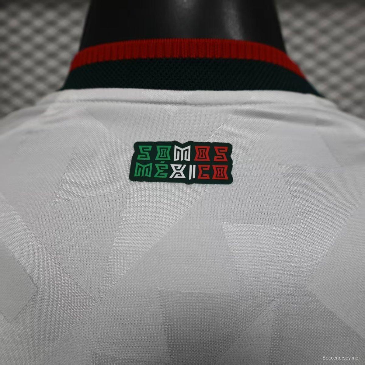 إصدار اللاعب 2026 قميص المكسيك 2026 خارج الديار