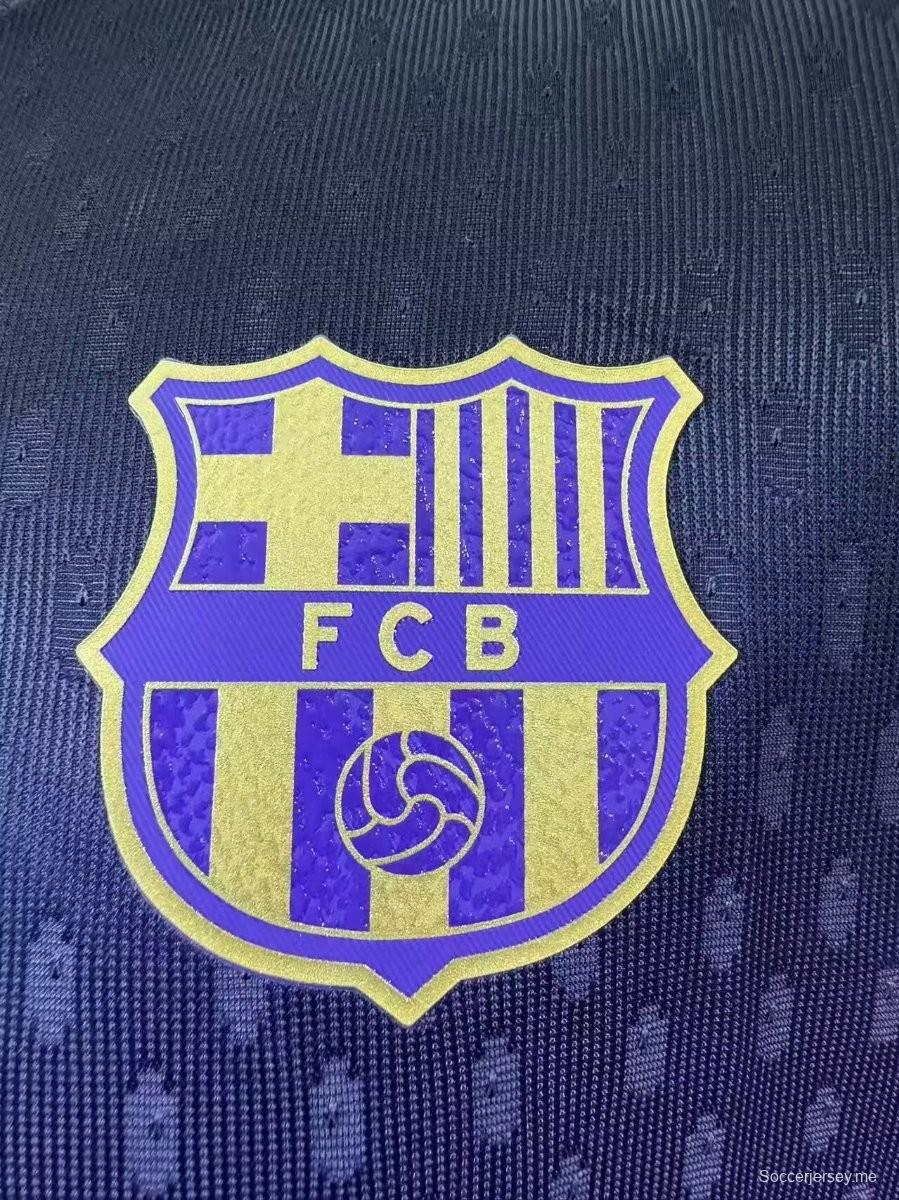 إصدار اللاعب 25/26 قميص برشلونة مامبا آواي مامبا البنفسجي