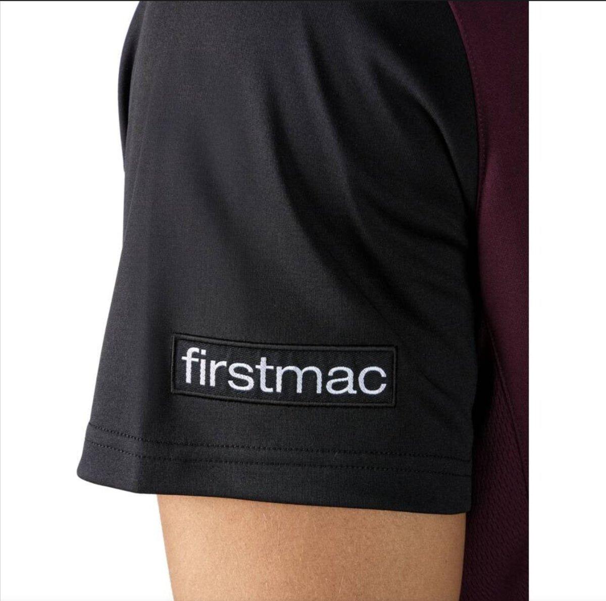 قميص بولو 25/26 بريسبان برونكوس كستنائي بأكمام سوداء