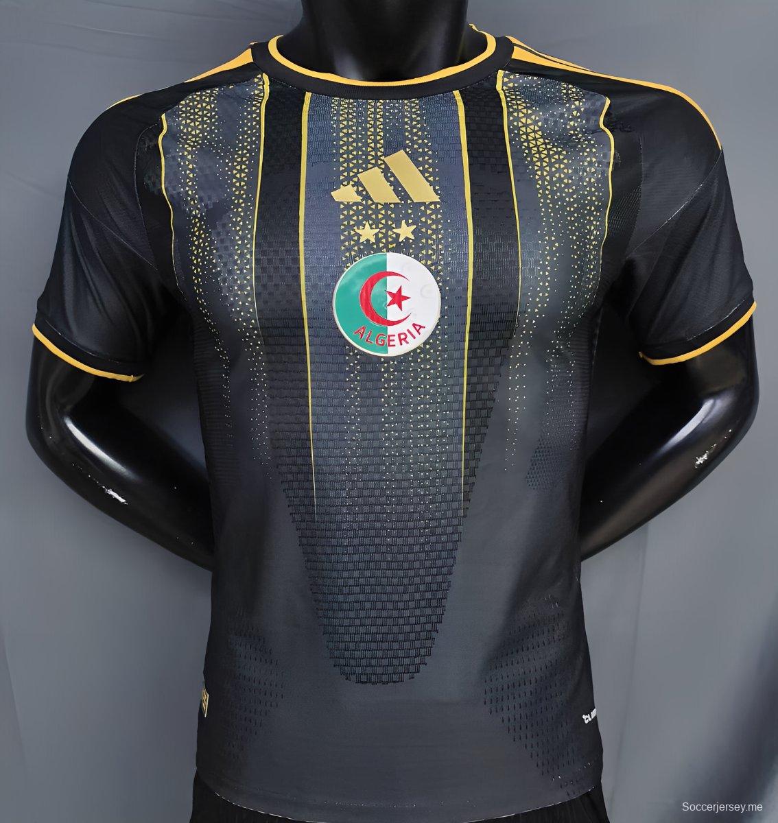 نسخة اللاعب 2026 قميص الجزائر الأسود 2026