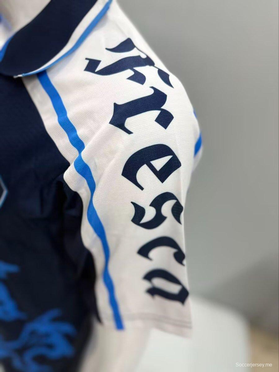 قميص أزرق عتيق 97/98 بيروجيا أزرق اللون خارجي