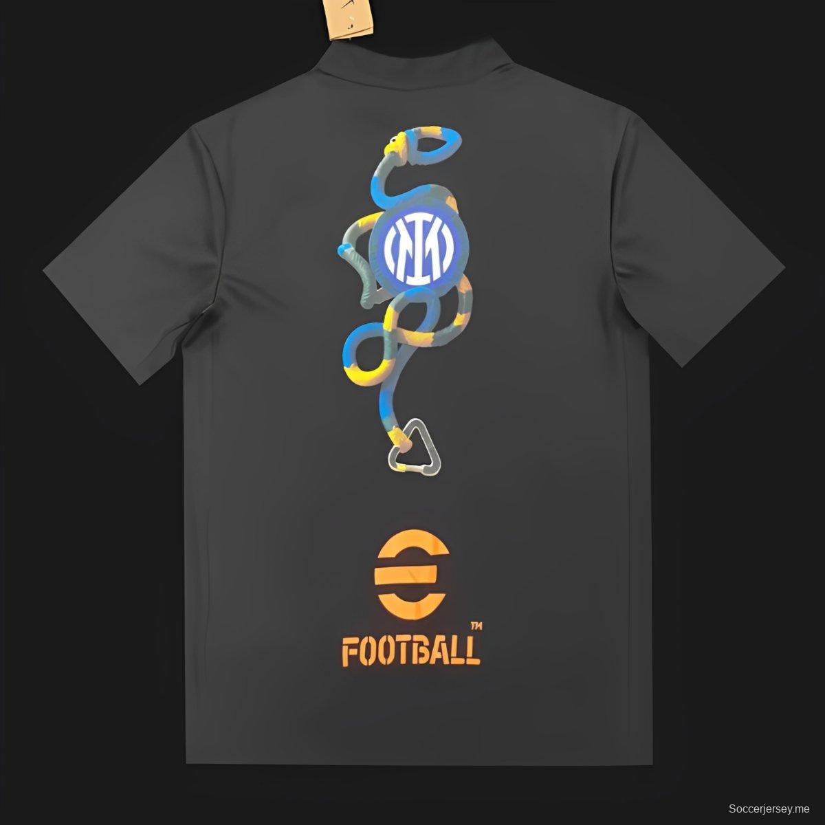 25/26 قميص Nike Inter Milan Dri-FIT Academy Pro SE Pre-Match أسود