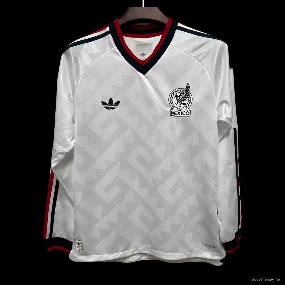 قميص اللاعب ذو الأكمام الطويلة للمباريات الخارجية للموسم 2026 - المكسيك