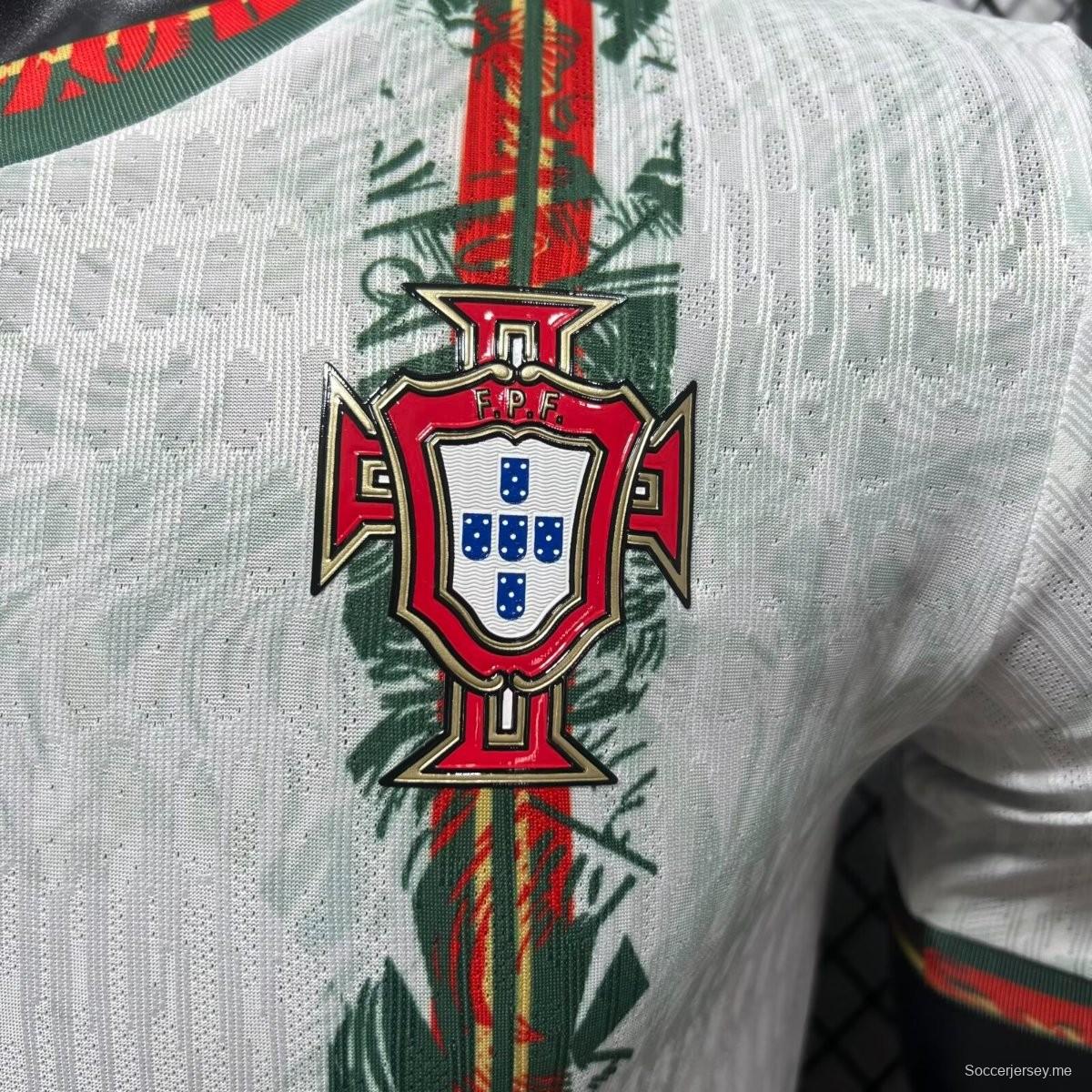 قميص اللاعب النموذجي الأبيض للمنتخب البرتغالي، الإصدار 2026