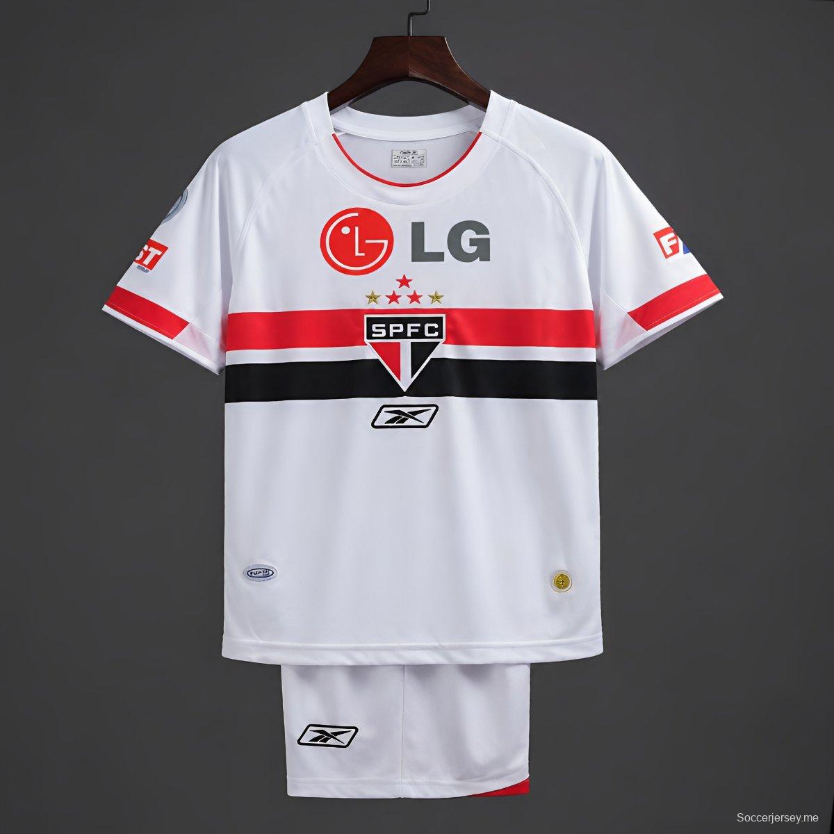 قميص ساو باولو الرئيسي لموسم 2007/2008