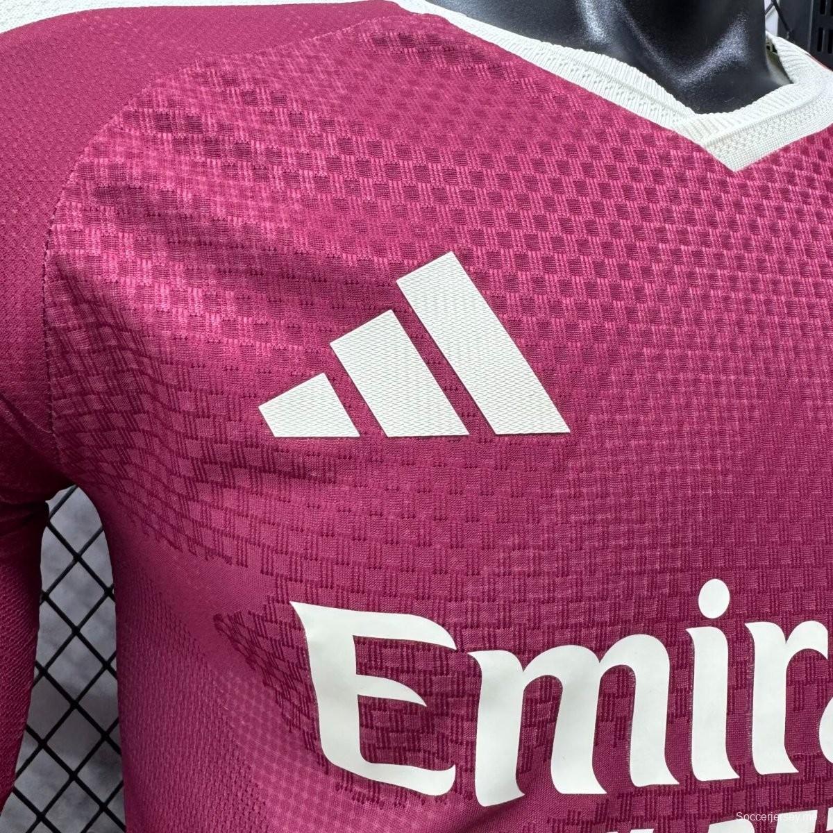 قميص ريال مدريد الثالث طويل الأكمام للاعبين، موسم 2026/2027