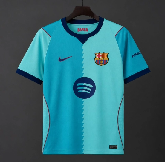 القميص الثالث لفريق برشلونة لموسم 2026/2027