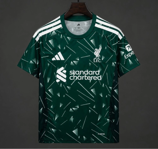 26/27 ليفربول  قميص حارس المرمى الأخضر (للعب على أرض الفريق)